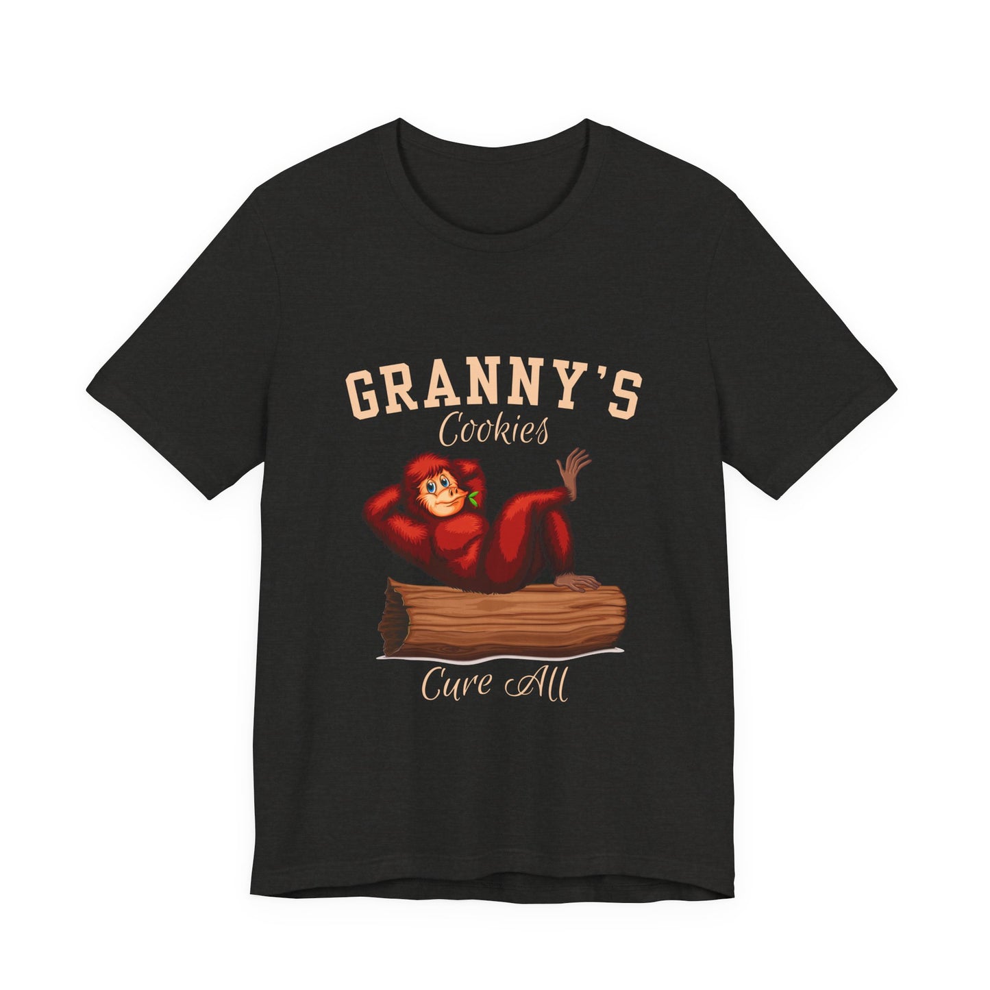 Granny's Cookies Unisex Tee, Cute Cookie Lover Gift, Baking T-Shirt, Funny Foodie Apparel, Family Gathering Shirt, Holiday Gift Idea