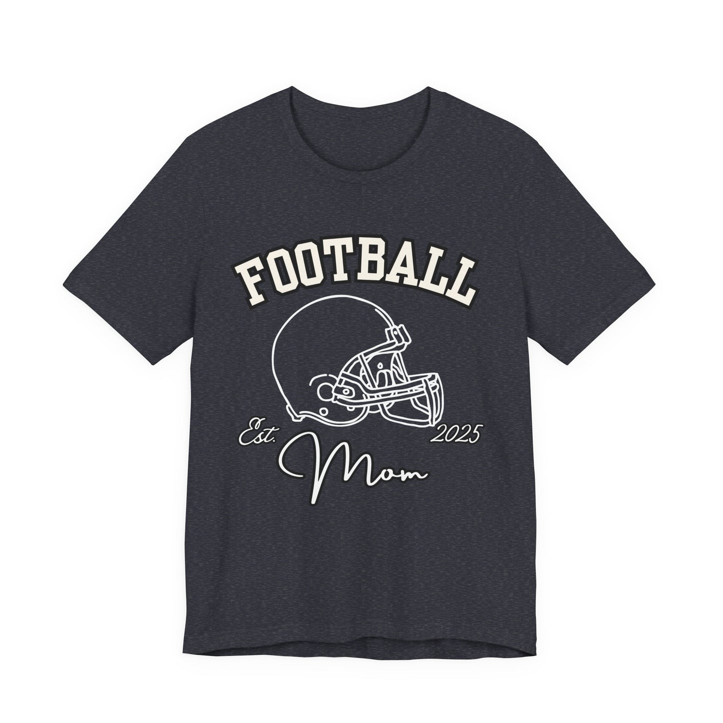 Football Mom Unisex Tee, Sports Fan Shirt, Gift for Moms, Casual Wear, Football Season Apparel, Family Game Day Top