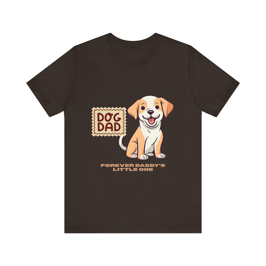 Dog Dad T-Shirt, Perfect Gift for Pet Lovers, Father's Day Apparel, Unisex Casual Tee, Dog Lover Shirt, Cute Dog Dad Design