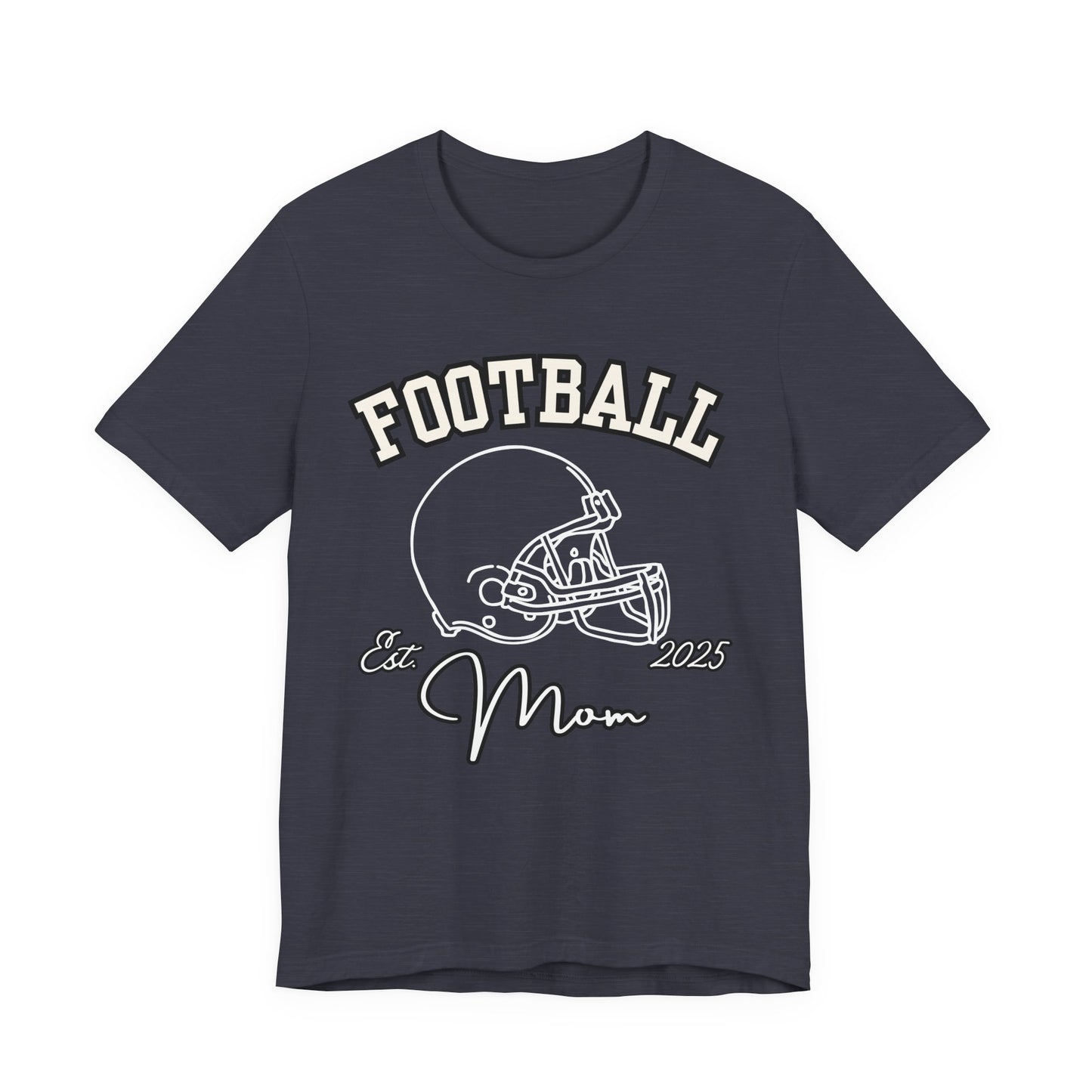 Football Mom Unisex Tee, Sports Fan Shirt, Gift for Moms, Casual Wear, Football Season Apparel, Family Game Day Top