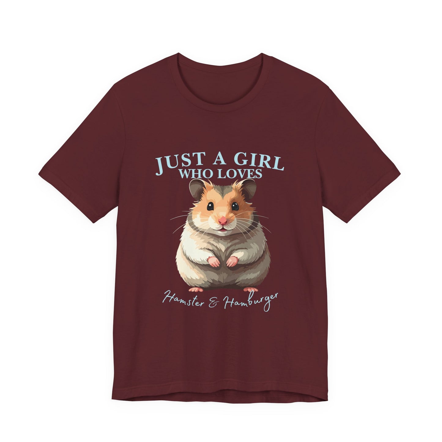 Cute Hamster Lover Tee, Unisex Jersey Short Sleeve Tee, Gifts for Animal Lovers, Pet Owner T-Shirt, Birthday Gift, Hamster Apparel