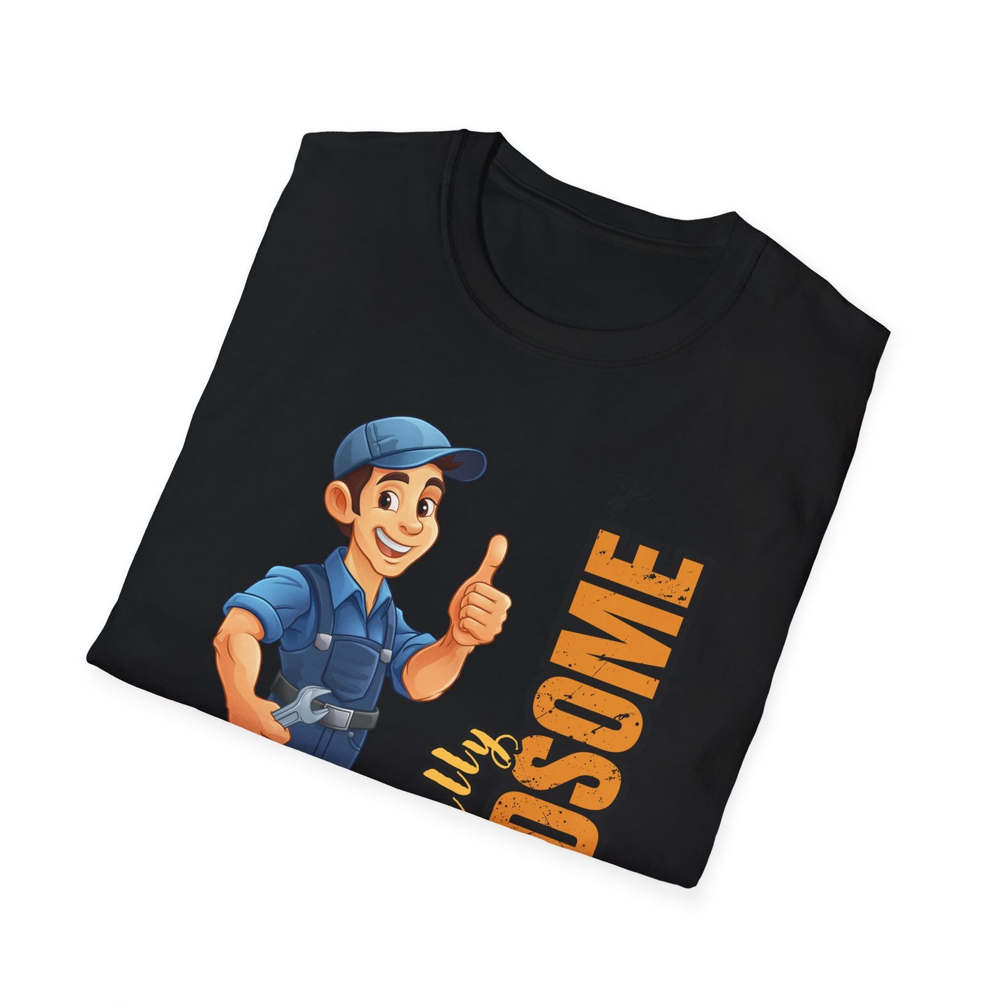 Plumber Handsomeness Unisex T-Shirt | Perfect Gift for Birthdays, Father's Day, Casual Wear, Dad Humor, Softstyle Tee
