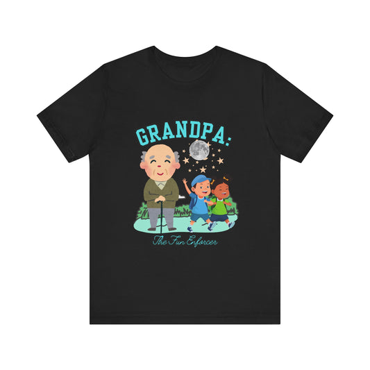 Grandpa's Fun Explorer Tee, Grandfather Gift, Family Reunion Shirt, Cute Kids T-Shirt, Dad Joke Apparel