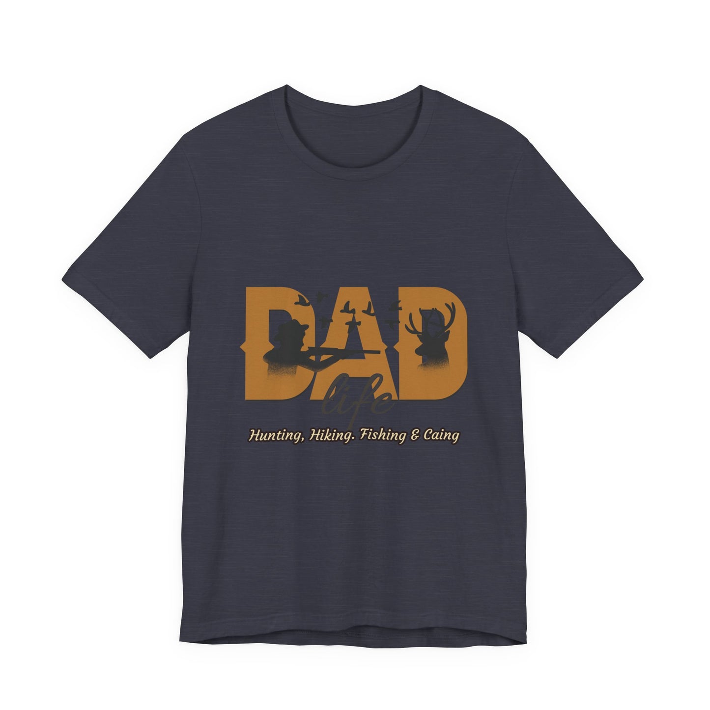 Dad Life Short Sleeve Tee - Celebrate Fatherhood, Gift for Dads, Casual Everyday Wear, Father's Day, Family Gatherings, Outdoor Adventures
