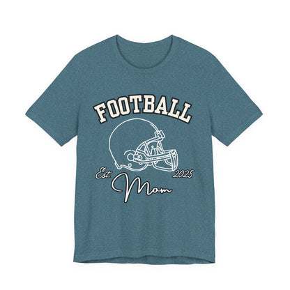 Football Mom Unisex Tee, Sports Fan Shirt, Gift for Moms, Casual Wear, Football Season Apparel, Family Game Day Top