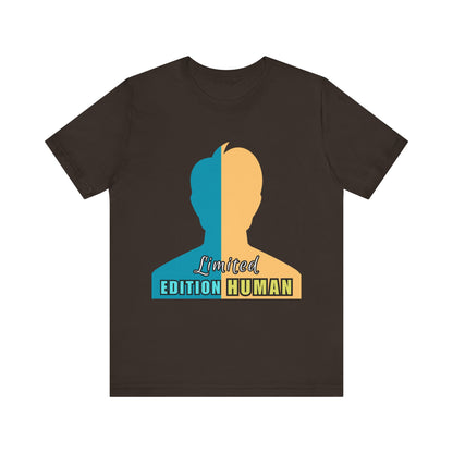 Limited Edition Human Tee - Unisex Jersey Short Sleeve T-Shirt, Casual Wear, Gift for Him/Her, Fun Birthday Gift, Trendy Graphic Tee