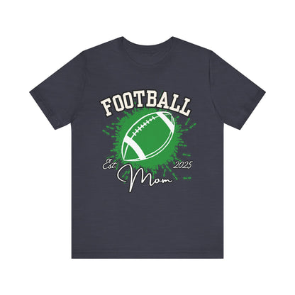 Football Mom Tee, Unisex Short Sleeve T-Shirt, Perfect Gift for Sports Moms, Game Day Apparel, Casual Weekend Wear