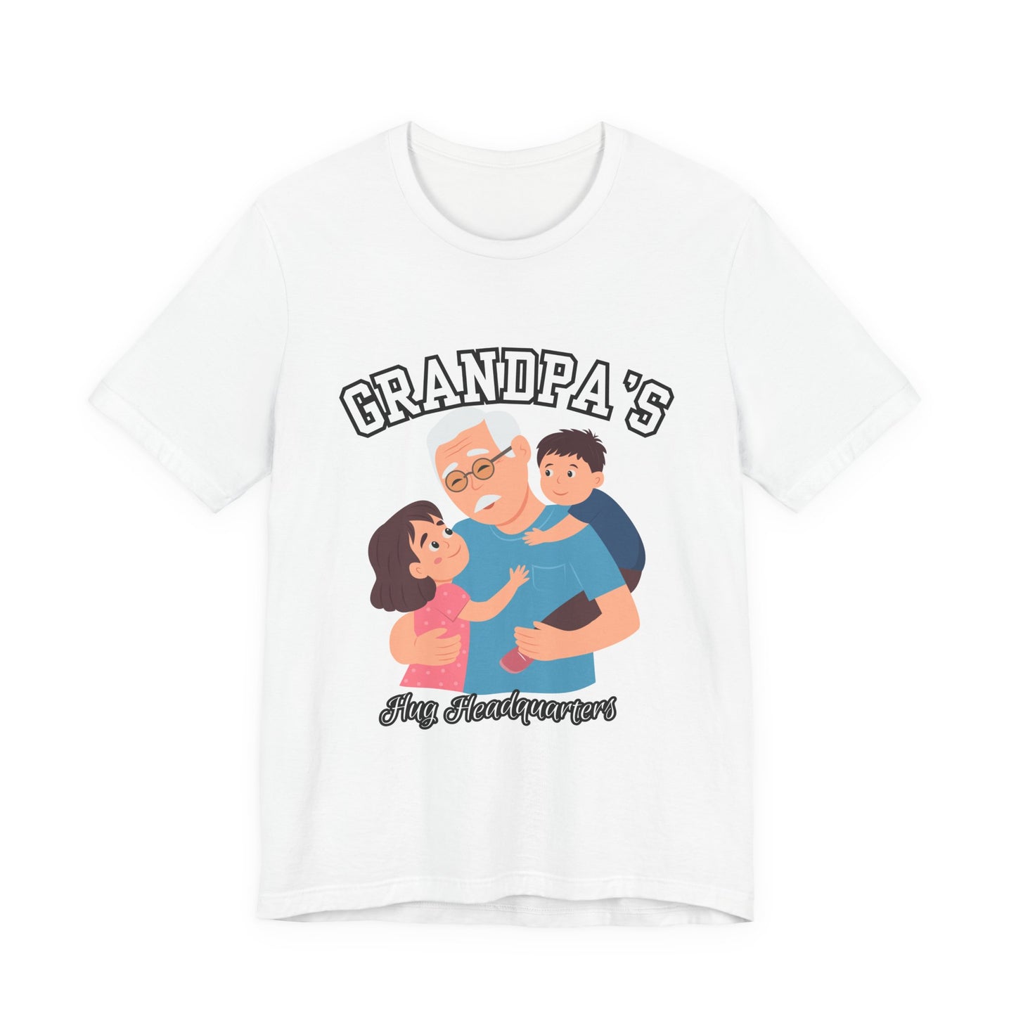 Grandpa's Fun Headquarters Tee | Family Gift, Father's Day, Grandparent's Day, Casual Wear, Cute Graphic Shirt