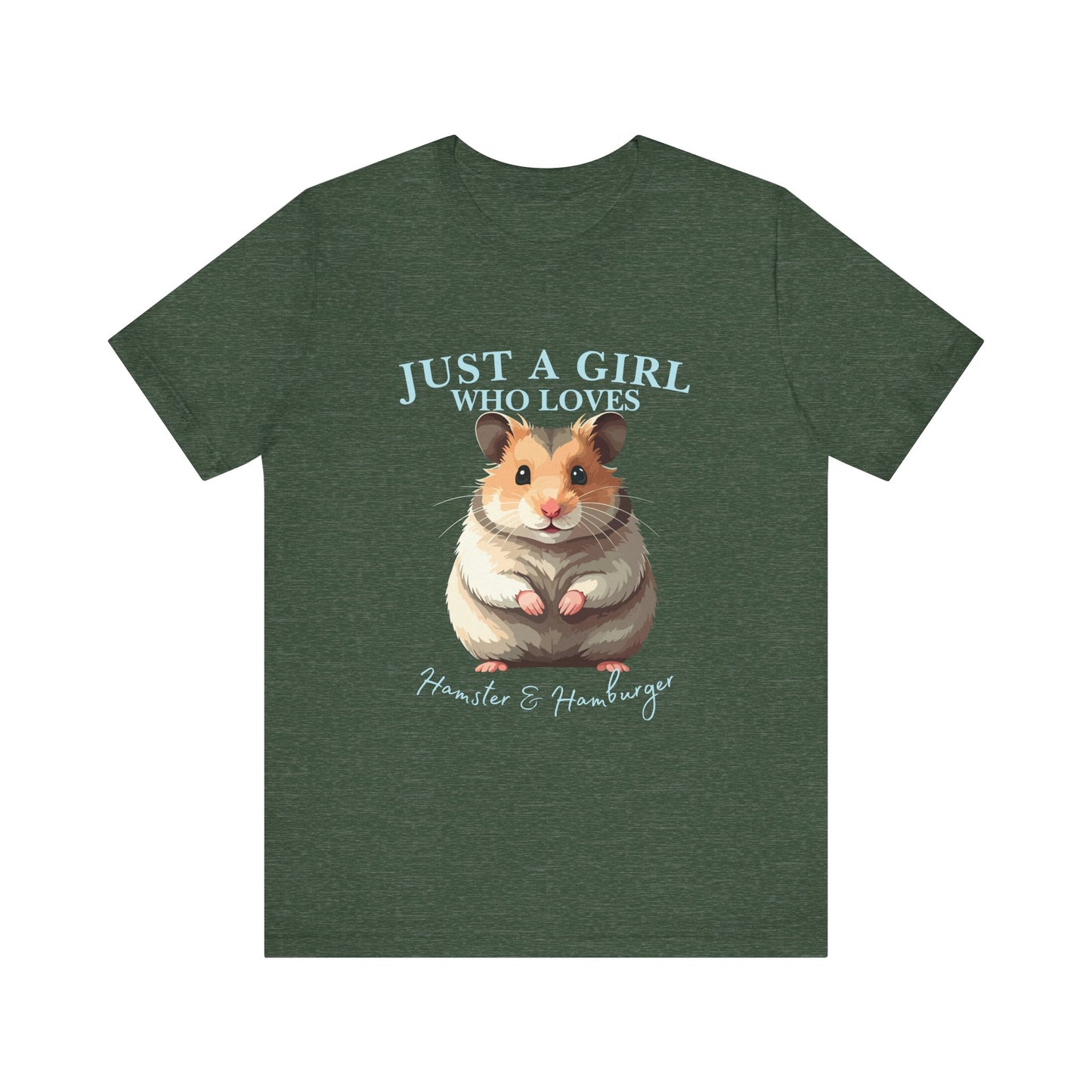Cute Hamster Lover Tee, Unisex Jersey Short Sleeve Tee, Gifts for Animal Lovers, Pet Owner T-Shirt, Birthday Gift, Hamster Apparel