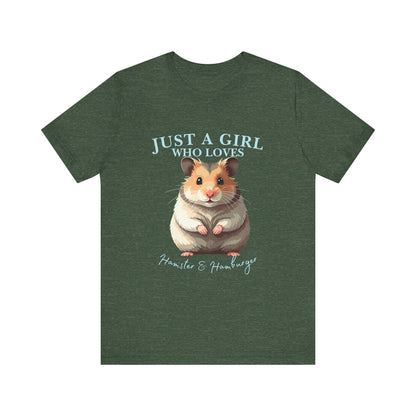 Cute Hamster Lover Tee, Unisex Jersey Short Sleeve Tee, Gifts for Animal Lovers, Pet Owner T-Shirt, Birthday Gift, Hamster Apparel