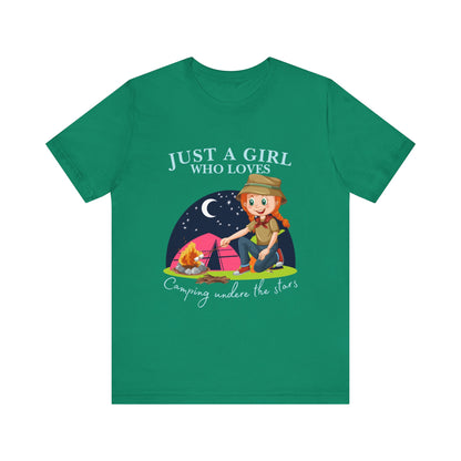 Camping Lover's Tee | Perfect for Outdoor Adventures, Gift for Nature Enthusiasts, Summer Camp, Hiking, Outdoor Activities