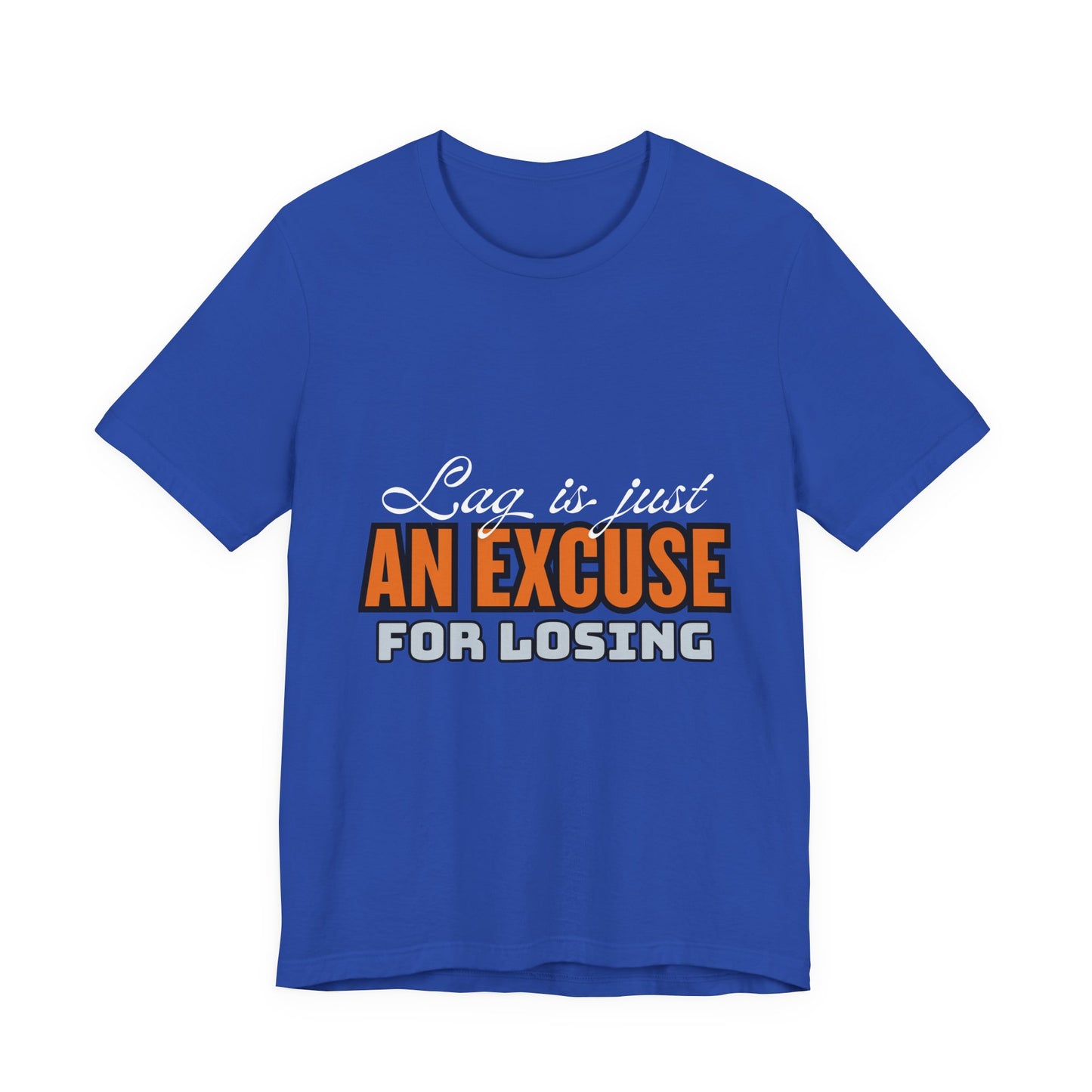 Motivational Fitness Tee, Unisex Jersey Short Sleeve Tee - 'Laziness is just an excuse for losing', Workout Apparel, Gym Shirt, Gift [...]