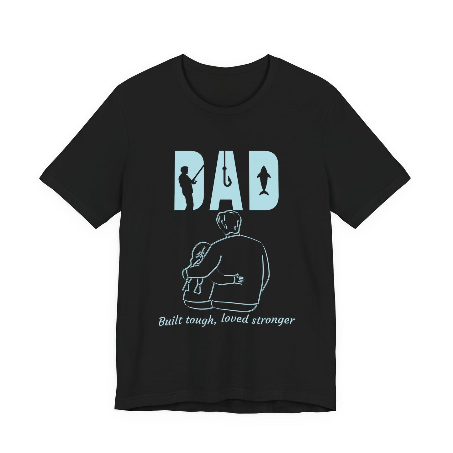 Dad's Love Unisex Tee, Perfect Gift for Father's Day, Birthday, Casualwear, Family Time, Outdoor Adventure