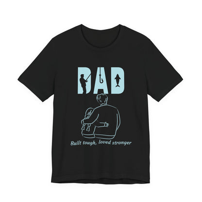 Dad's Love Unisex Tee, Perfect Gift for Father's Day, Birthday, Casualwear, Family Time, Outdoor Adventure