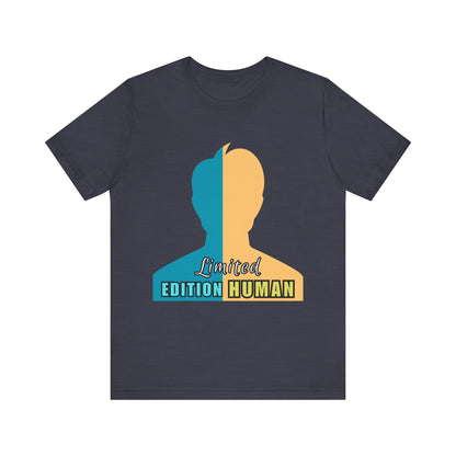 Limited Edition Human Tee - Unisex Jersey Short Sleeve T-Shirt, Casual Wear, Gift for Him/Her, Fun Birthday Gift, Trendy Graphic Tee