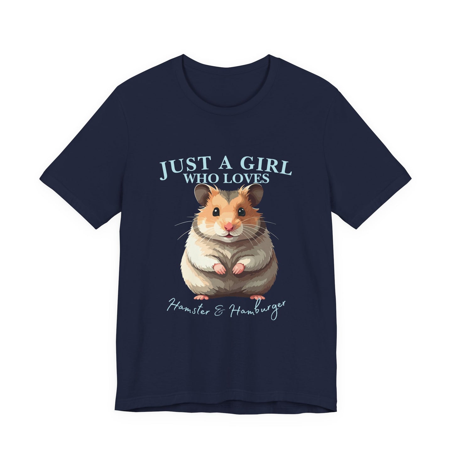 Cute Hamster Lover Tee, Unisex Jersey Short Sleeve Tee, Gifts for Animal Lovers, Pet Owner T-Shirt, Birthday Gift, Hamster Apparel