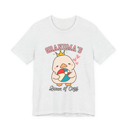 Grandma's Queen of Corgis Tee, Cute Pet Lovers Shirt, Gift for Dog Moms, Unique Grandma Gift, Casual T-Shirt, Fun Animal Tee