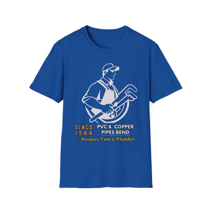 Vintage Plumber T-Shirt, Retro Plumbing Tee, Funny Pipe Fitter Shirt, Gift for Homeowners, Tradesman T-shirt