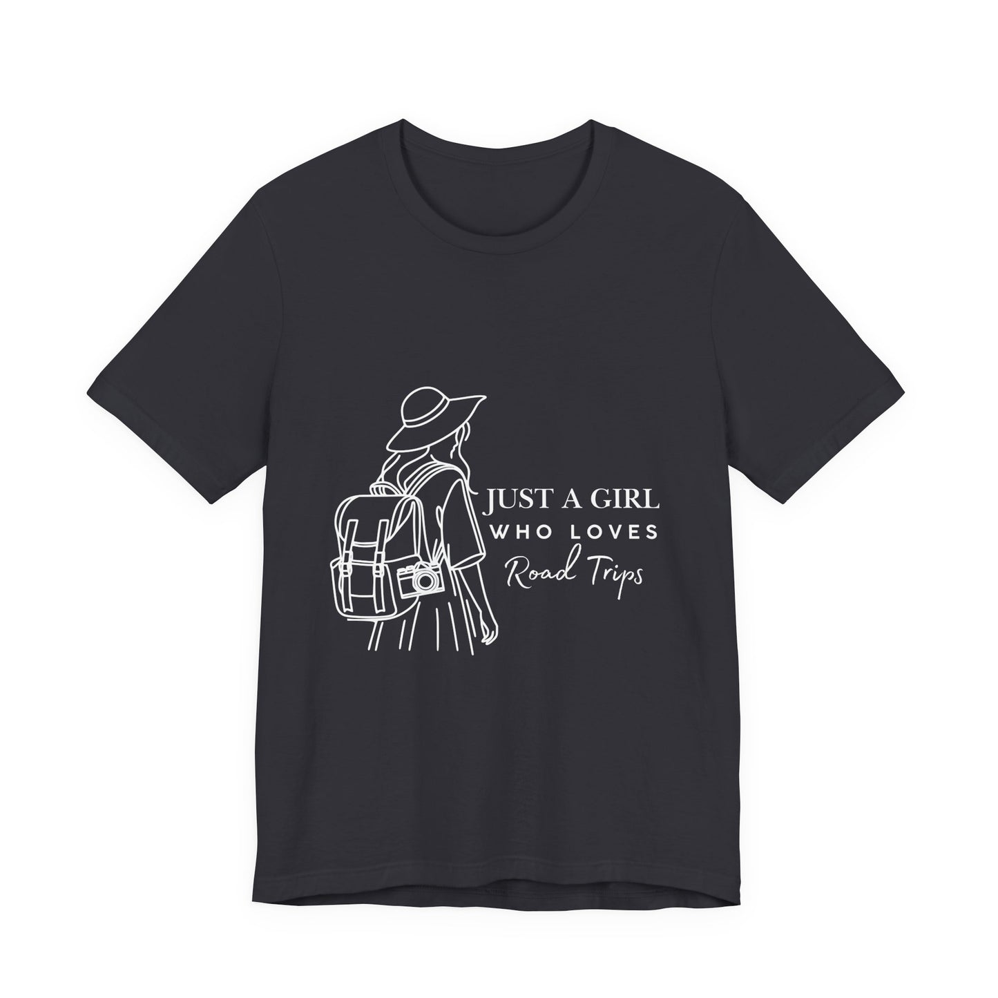 Adventure-Ready Tee for Girls | 'Just a Girl Who Loves Road Trips' | Travel Shirt, Vacation Outfit, Gift for Travelers, Summer [...]