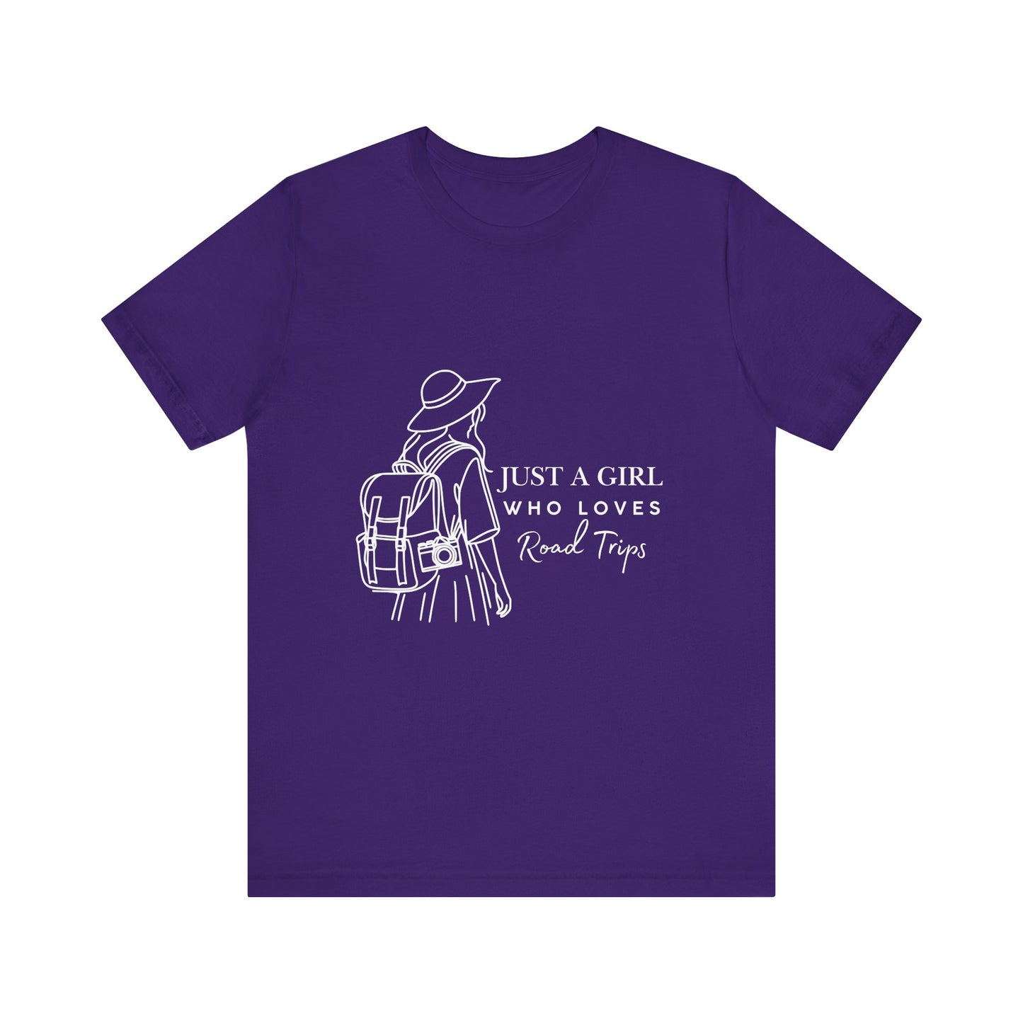 Adventure-Ready Tee for Girls | 'Just a Girl Who Loves Road Trips' | Travel Shirt, Vacation Outfit, Gift for Travelers, Summer [...]