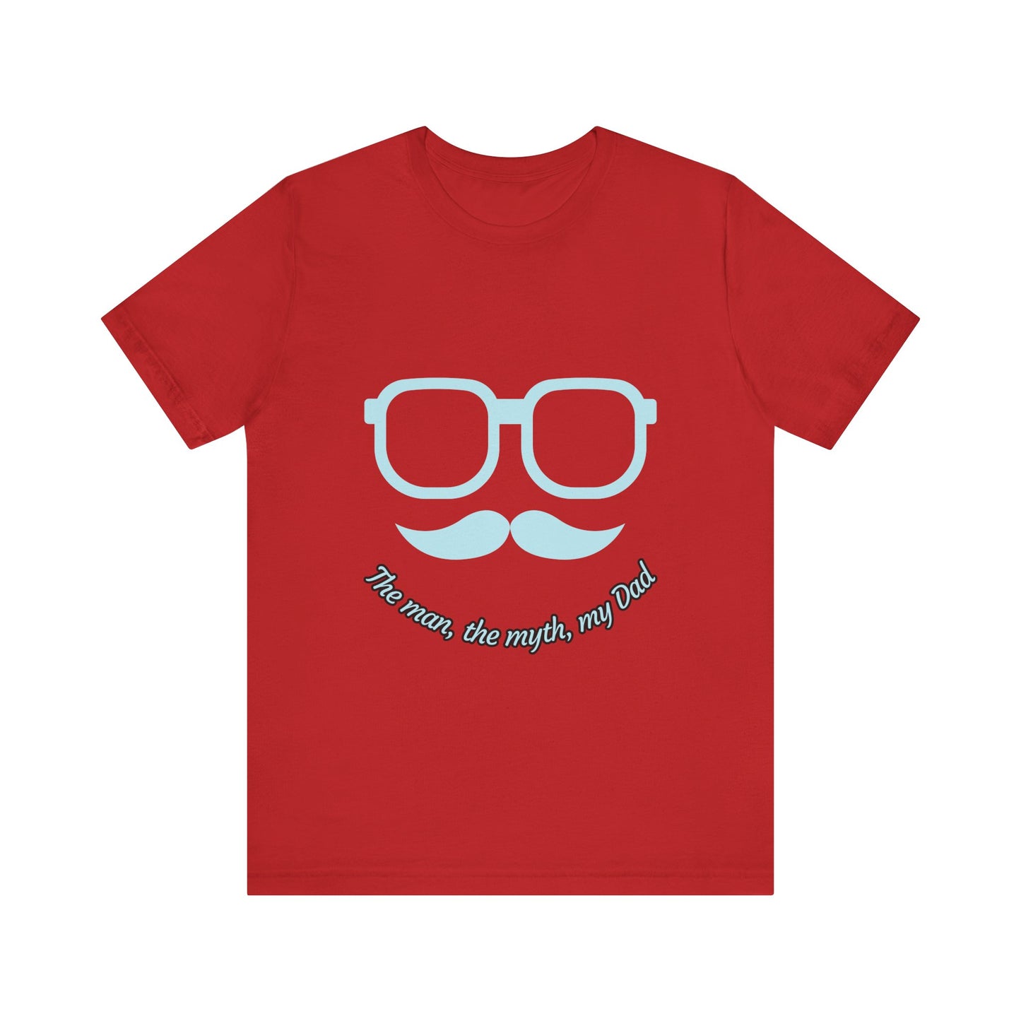 Dad Myth Short Sleeve Tee, Father's Day Gift, Unisex T-Shirt, Funny Dad Shirt, Casual Dad Apparel, Gift for Him