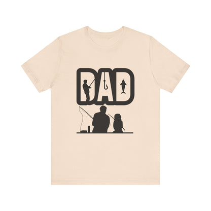Father and Child Fishing Tee, Perfect Gift for Dads, Fishing Enthusiast Shirt, Father's Day Apparel, Family Bonding Tee