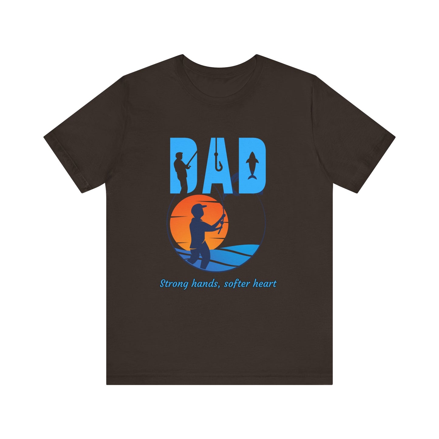 Fishing Dad Tee - Strong Hands, Soft Heart | Great Gift for Father's Day, Casual Wear, Outdoor Adventures, Dad's Birthday, Summer [...]