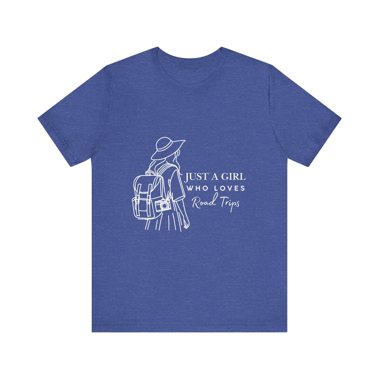 Adventure-Ready Tee for Girls | 'Just a Girl Who Loves Road Trips' | Travel Shirt, Vacation Outfit, Gift for Travelers, Summer [...]