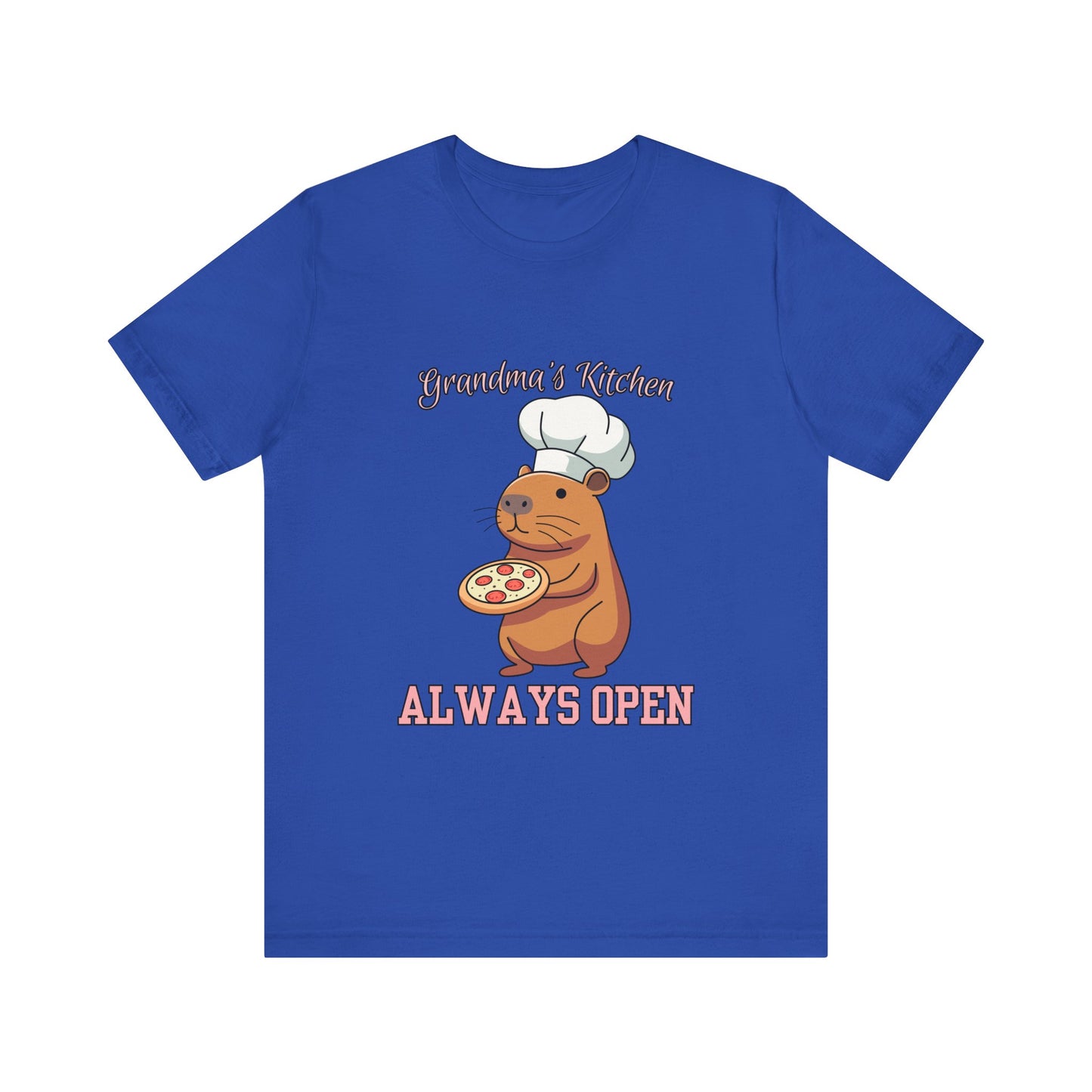 Grandma's Kitchen Unisex Tee | Cute Chef Shirt | Ideal Gift for Food Lovers, Family Gatherings, Birthdays, Home Cooks, Casual Wear