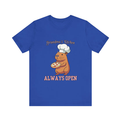 Grandma's Kitchen Unisex Tee | Cute Chef Shirt | Ideal Gift for Food Lovers, Family Gatherings, Birthdays, Home Cooks, Casual Wear