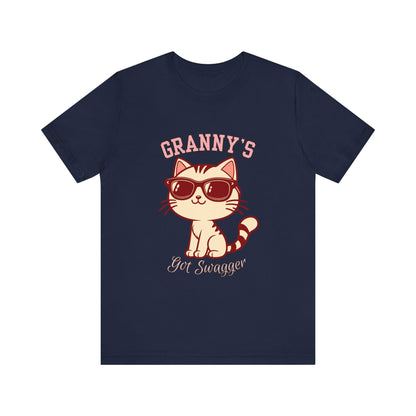 Cool Cat Grandma Tee | Fun Cat Shirt, Gifts for Cat Lovers, Quirky Quote Top, Cat Mom Gift, Casual Wear