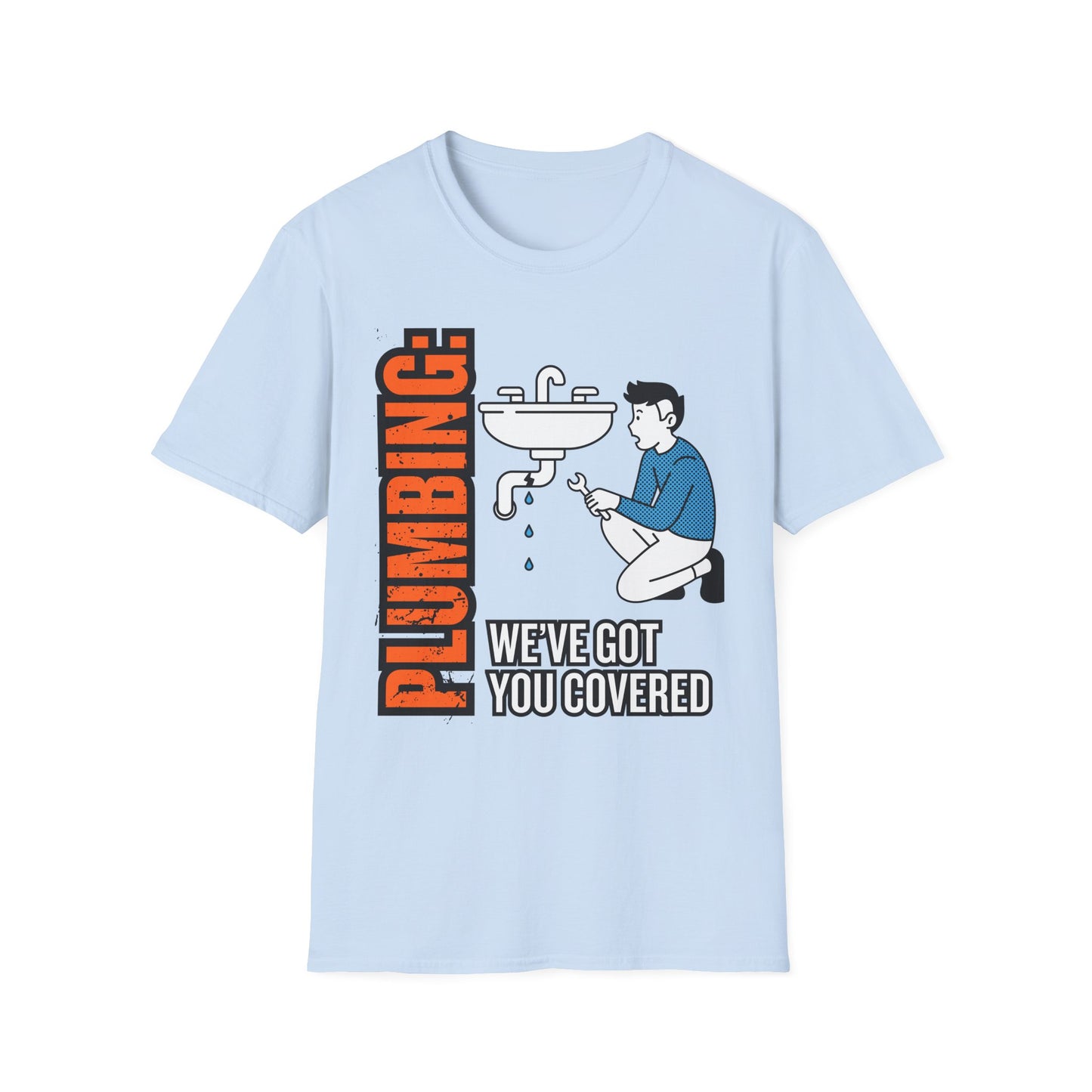 Plumbing Repair Enthusiast T-Shirt, Funny Plumbing Tee, Unisex Humor Shirt, Gifts for Plumbers, Plumbing Shirt, Home Repair Gift