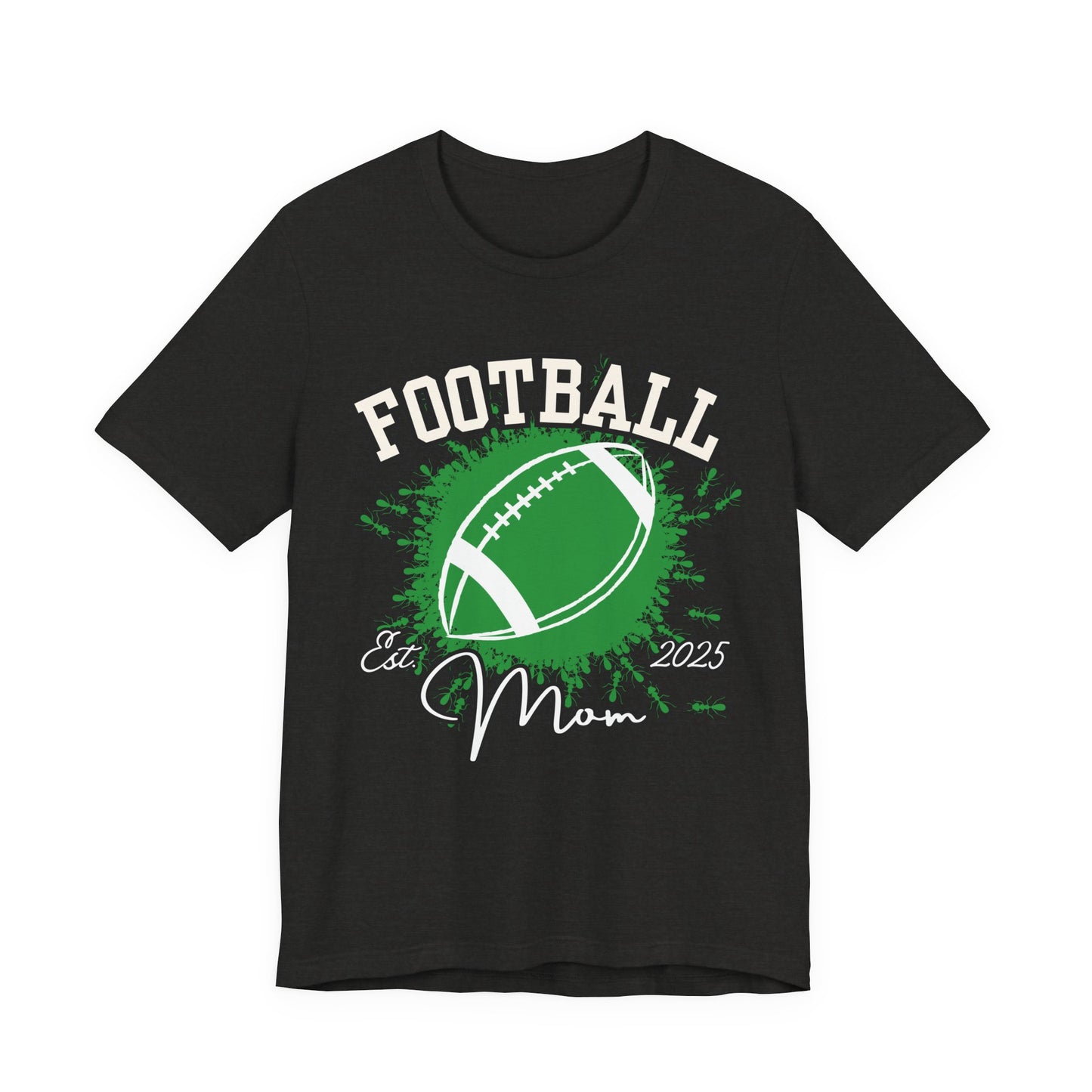 Football Mom Tee, Unisex Short Sleeve T-Shirt, Perfect Gift for Sports Moms, Game Day Apparel, Casual Weekend Wear