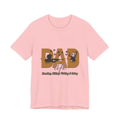 Dad Life Short Sleeve Tee - Celebrate Fatherhood, Gift for Dads, Casual Everyday Wear, Father's Day, Family Gatherings, Outdoor Adventures
