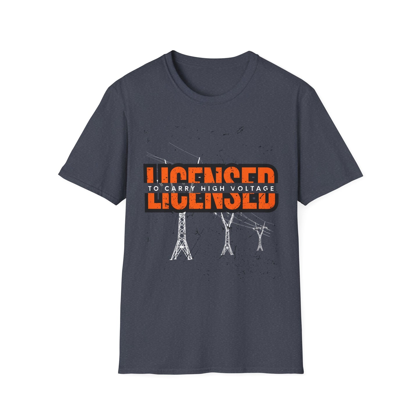 Licensed Electrician Unisex T-Shirt, Casual Wear, Gift for Birthdays, Trendy Electrician Gift, Tradesperson shirt