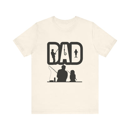 Father and Child Fishing Tee, Perfect Gift for Dads, Fishing Enthusiast Shirt, Father's Day Apparel, Family Bonding Tee