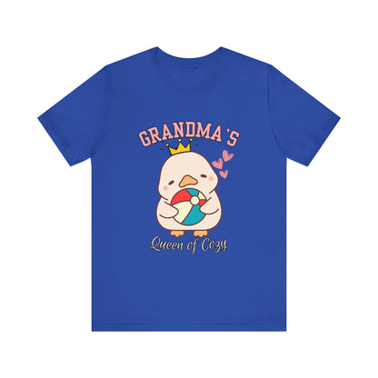 Grandma's Queen of Corgis Tee, Cute Pet Lovers Shirt, Gift for Dog Moms, Unique Grandma Gift, Casual T-Shirt, Fun Animal Tee