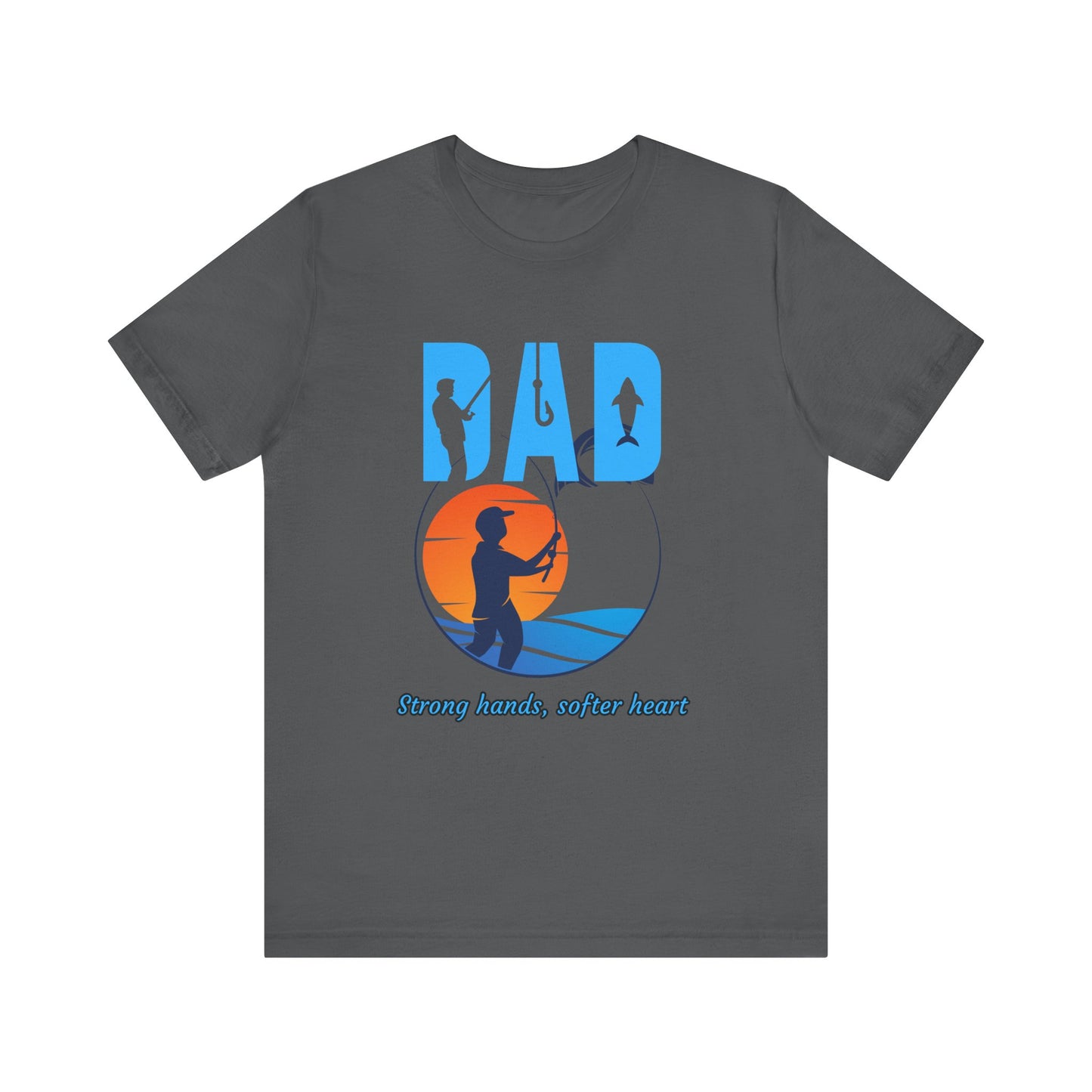 Fishing Dad Tee - Strong Hands, Soft Heart | Great Gift for Father's Day, Casual Wear, Outdoor Adventures, Dad's Birthday, Summer [...]
