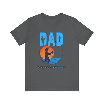 Fishing Dad Tee - Strong Hands, Soft Heart | Great Gift for Father's Day, Casual Wear, Outdoor Adventures, Dad's Birthday, Summer [...]