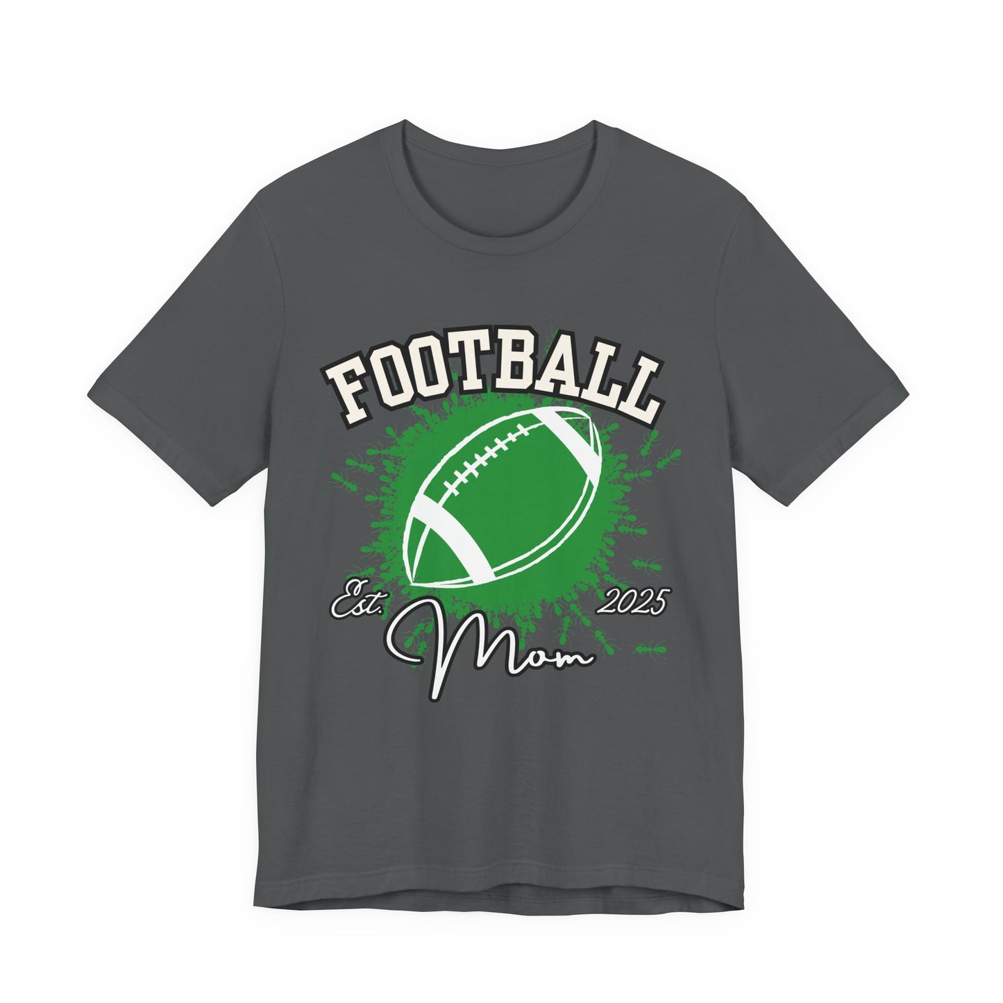 Football Mom Tee, Unisex Short Sleeve T-Shirt, Perfect Gift for Sports Moms, Game Day Apparel, Casual Weekend Wear