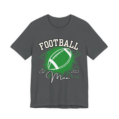 Football Mom Tee, Unisex Short Sleeve T-Shirt, Perfect Gift for Sports Moms, Game Day Apparel, Casual Weekend Wear