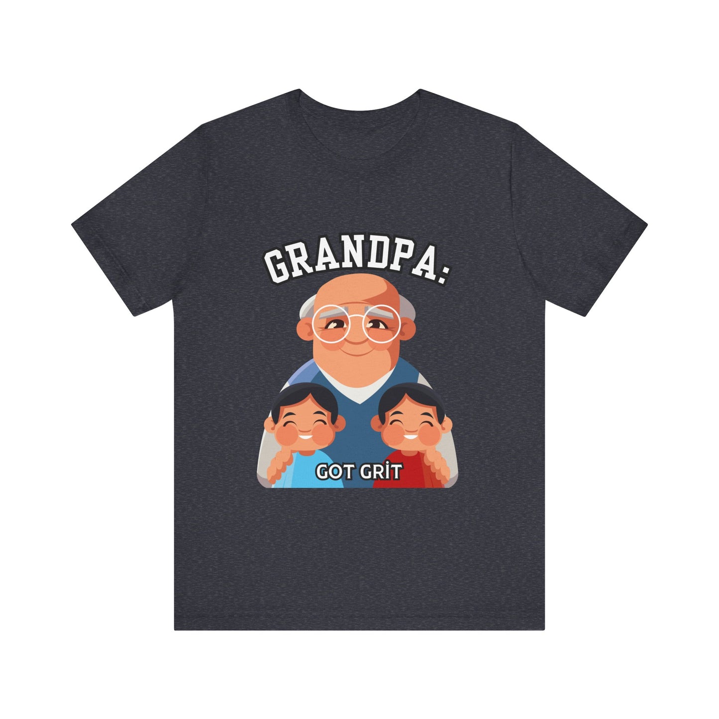 Grandpa Got Grit Tee, Funny Grandpa Shirt, Father's Day Gift, Family Reunion T-Shirt, Cute Gift for Grandpas, Unisex Graphic Tee