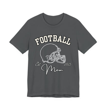 Football Mom Unisex Tee, Sports Fan Shirt, Gift for Moms, Casual Wear, Football Season Apparel, Family Game Day Top