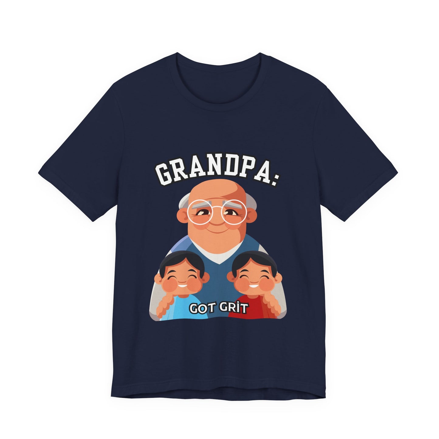 Grandpa Got Grit Tee, Funny Grandpa Shirt, Father's Day Gift, Family Reunion T-Shirt, Cute Gift for Grandpas, Unisex Graphic Tee