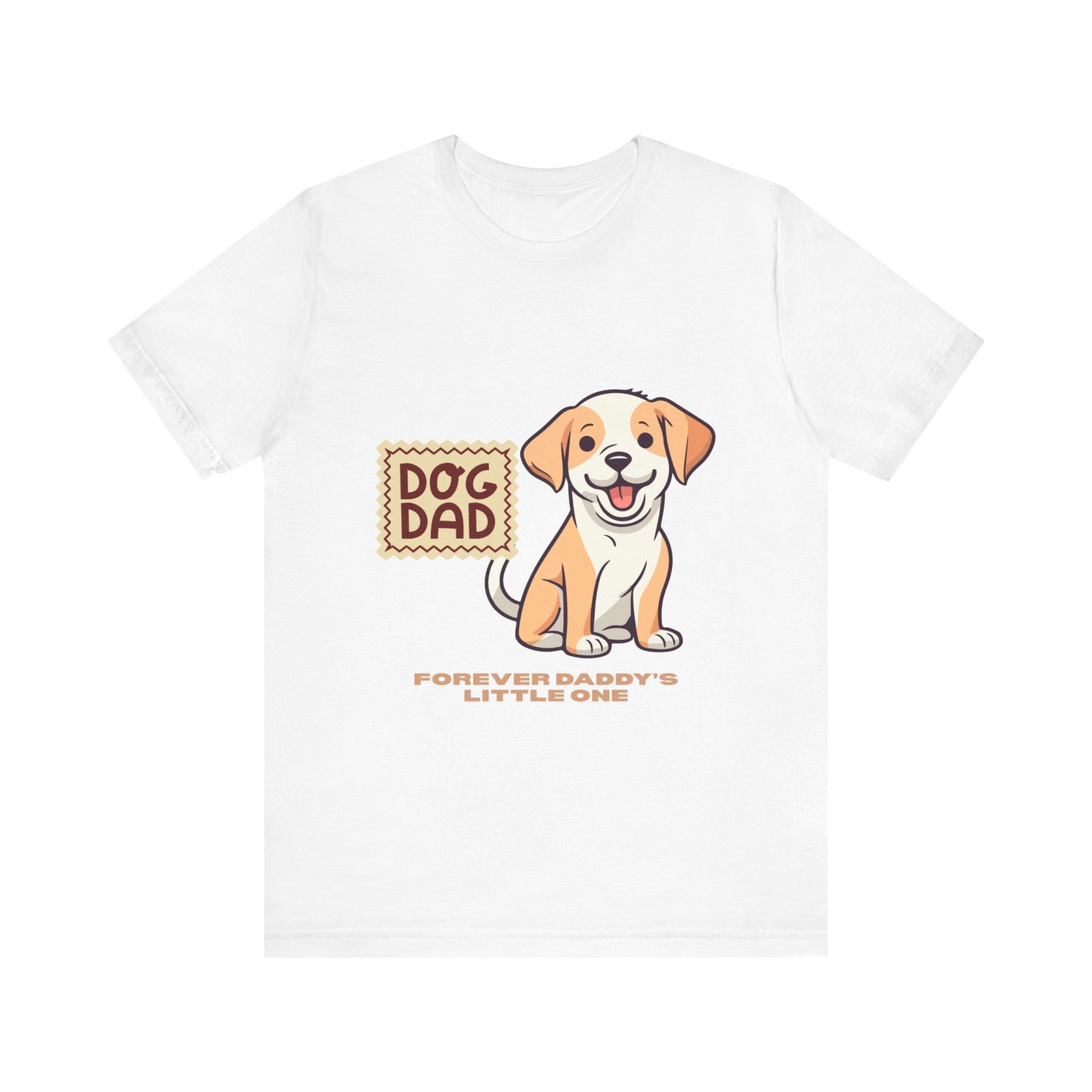 Dog Dad T-Shirt, Perfect Gift for Pet Lovers, Father's Day Apparel, Unisex Casual Tee, Dog Lover Shirt, Cute Dog Dad Design