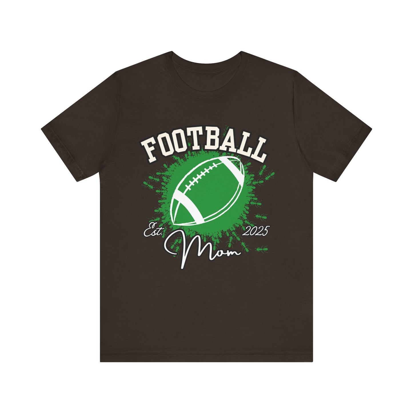 Football Mom Tee, Unisex Short Sleeve T-Shirt, Perfect Gift for Sports Moms, Game Day Apparel, Casual Weekend Wear