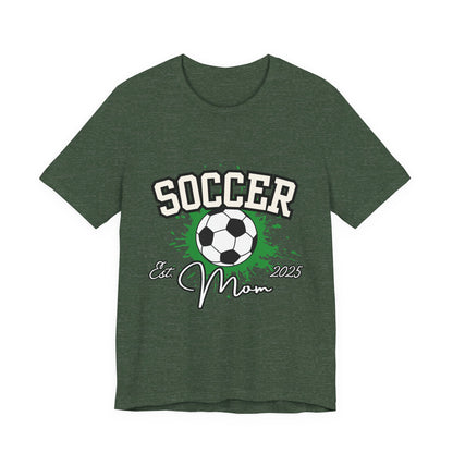Soccer Mom Pride Unisex Jersey Tee, Sports Shirt, Gift for Soccer Lovers, Casual Wear, Athletic Tee, Soccer Mom Gift