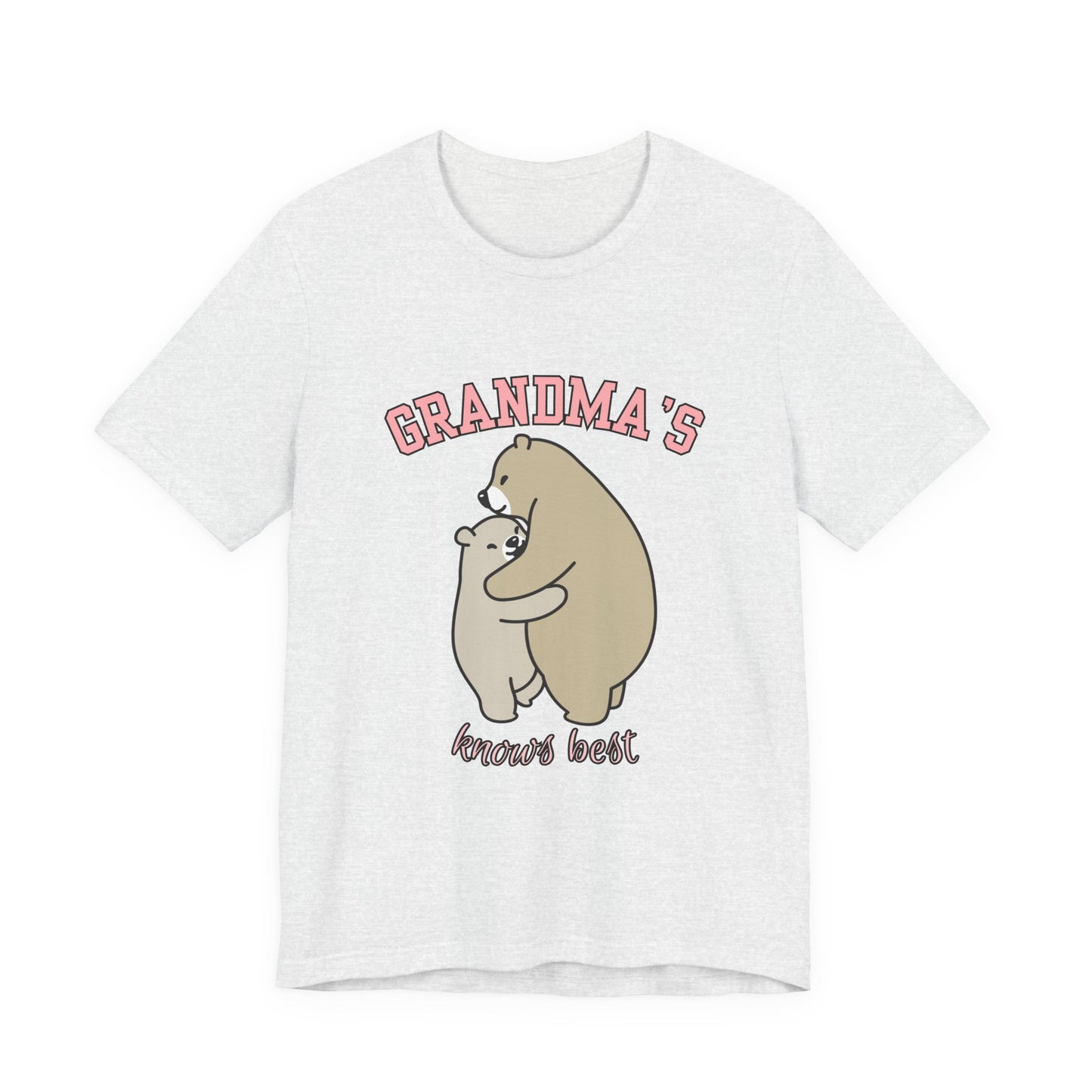 Grandma's Bears Unisex Short Sleeve Tee, Cute T-Shirt for Grandma, Gift for Grandparents, Birthday Gift, Family Matching Outfits