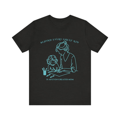 Mom and Child Inspiration Tee, Great Mom T-Shirt, Gift for Moms, Parenting Shirt, Casual Wear, Family Love Top