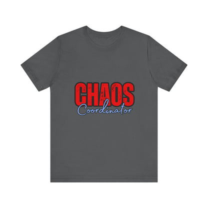 Chaos Coordinator Unisex Jersey Tee | Fun Everyday T-Shirt, Gift for Moms, Family Reunion Wear, Casual Style, Birthday Present